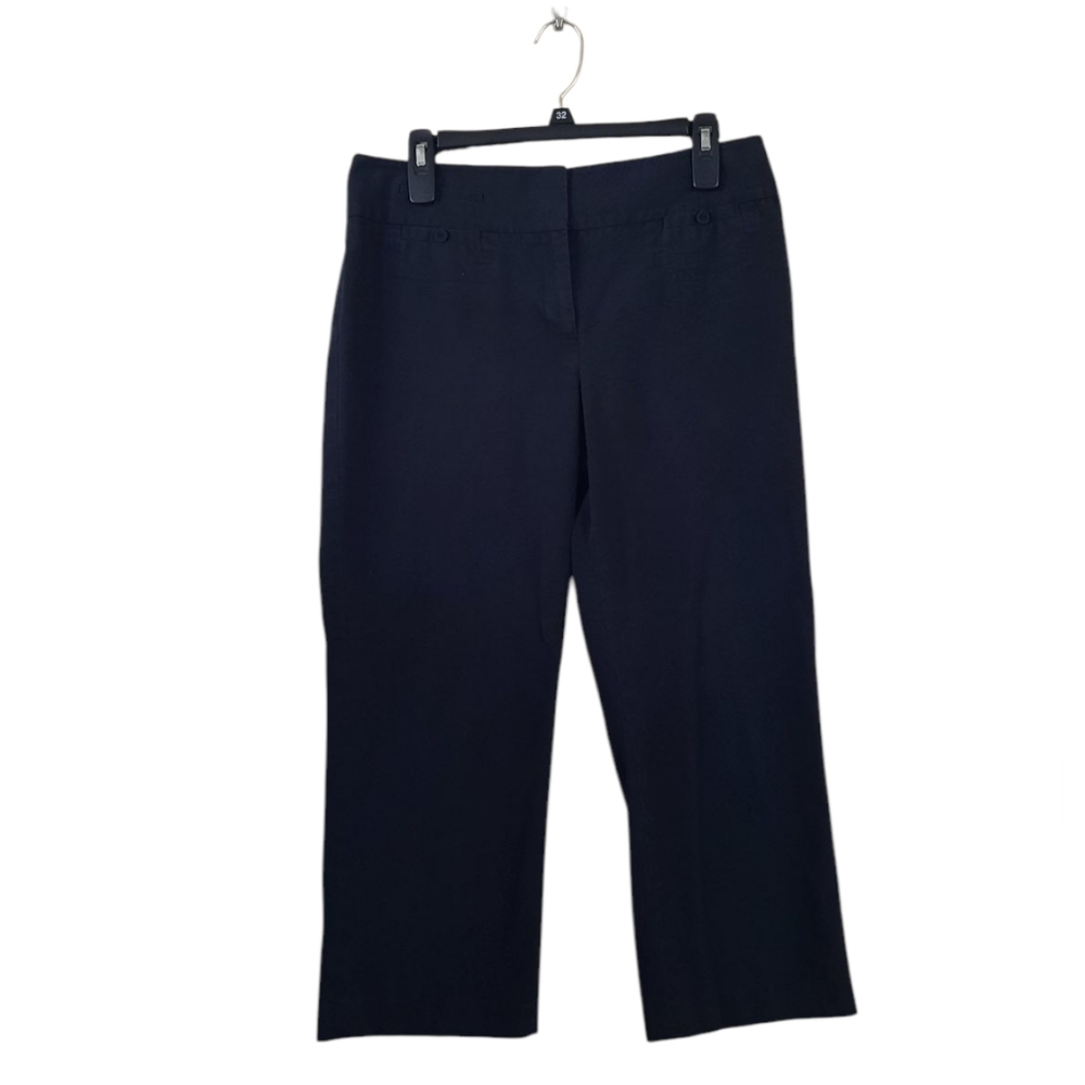 Ann Taylor Margo Capri Wide Leg Casual Trouser Pants